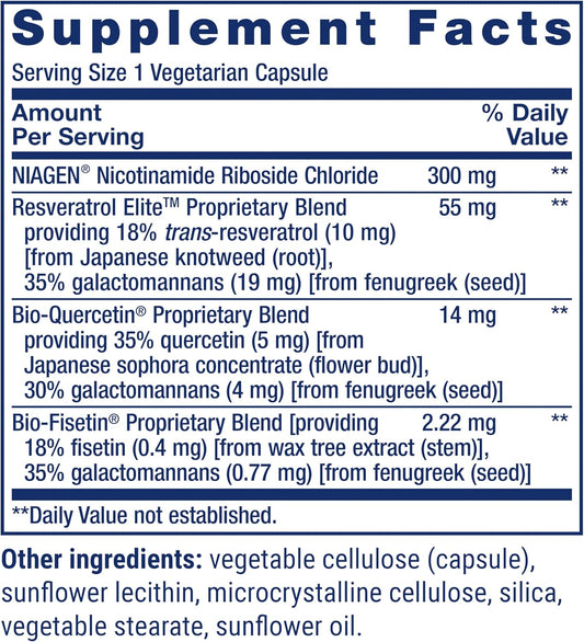 NAD+ Youth Regenerator | Advanced Anti-Aging & Cellular Renewal | Age Reversal Support | Vegan | 30 Capsules