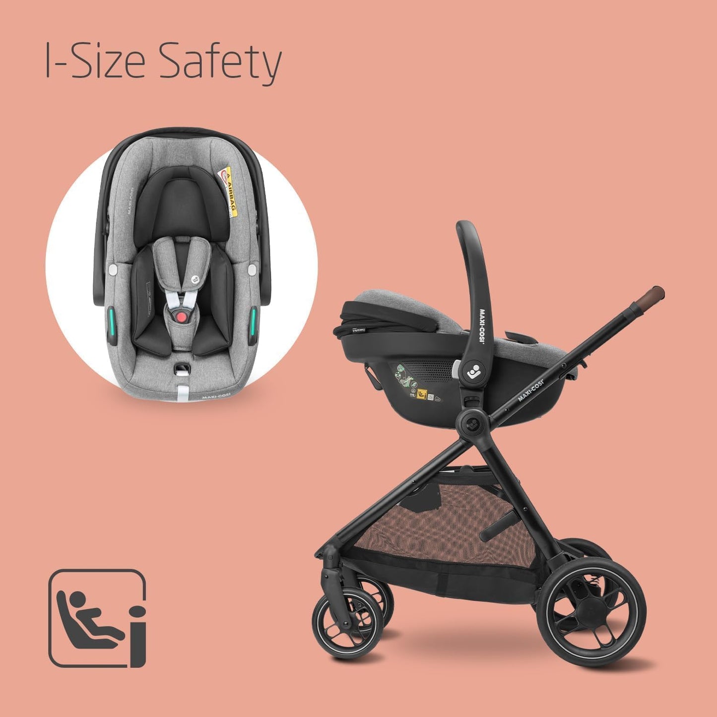 Maxi-Cosi Zelia S Trio 3-in-1 Prams Travel System