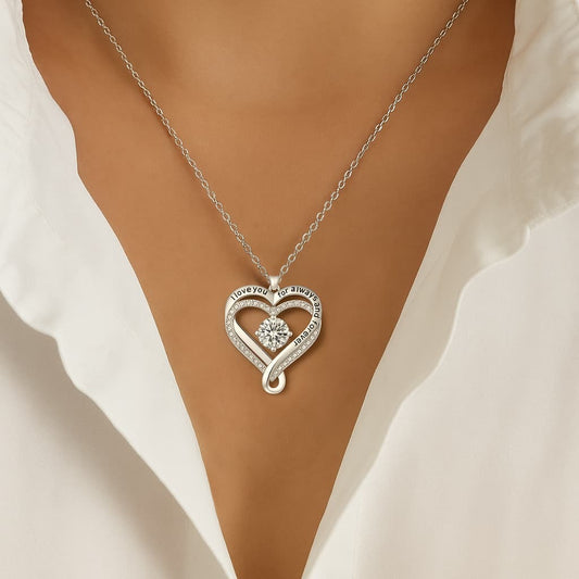 Forever & Always Heart Necklace