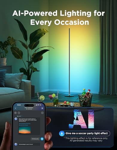🌈 Govee GlowBar™ RGBIC Smart Floor Lamp 🌈