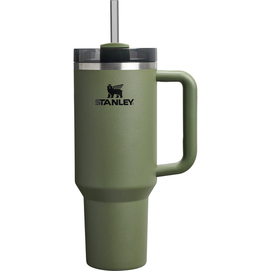 STANLEY Quencher H2.0 Tumbler with Handle and Straw 40 oz | Flowstate 3-Position Lid | Cup Holder Compatible for Travel | Insulated Stainless Steel Cup | BPA-Free