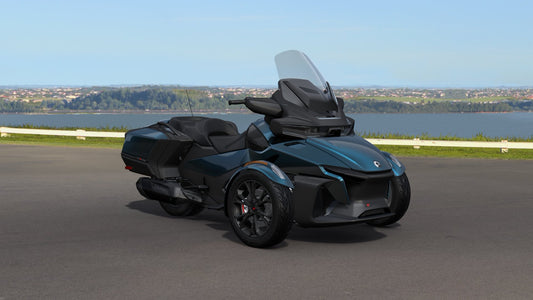 Can-Am Spyder RT 2023 (Blue) - Hybrid Electric Trike [Inventory Clearance Sale]