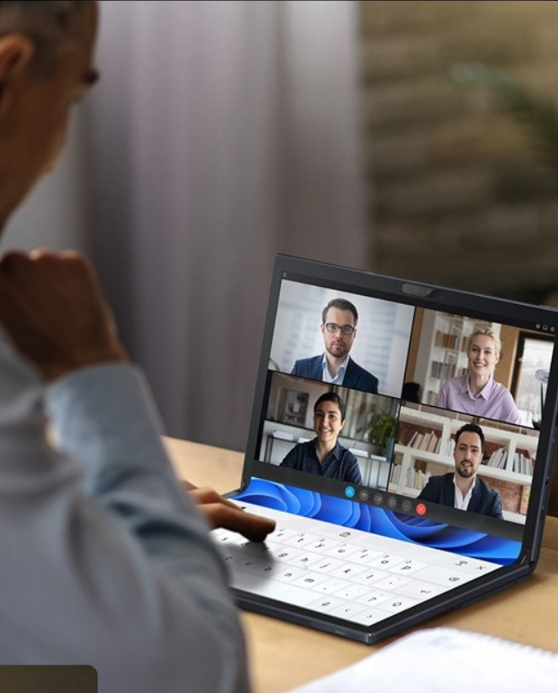 Hybrid Tablet-Laptop ASUS ZenBook 17 Fold OLED Laptop, 17.3” 4:3 Touch True Black 500 Display, Intel Evo Platform: Core i7-1250U CPU, Iris Xe Graphics, 16GB RAM, 1TB SSD, Windows 11 Pro, Tech Black, UX9702AA-XB79FT