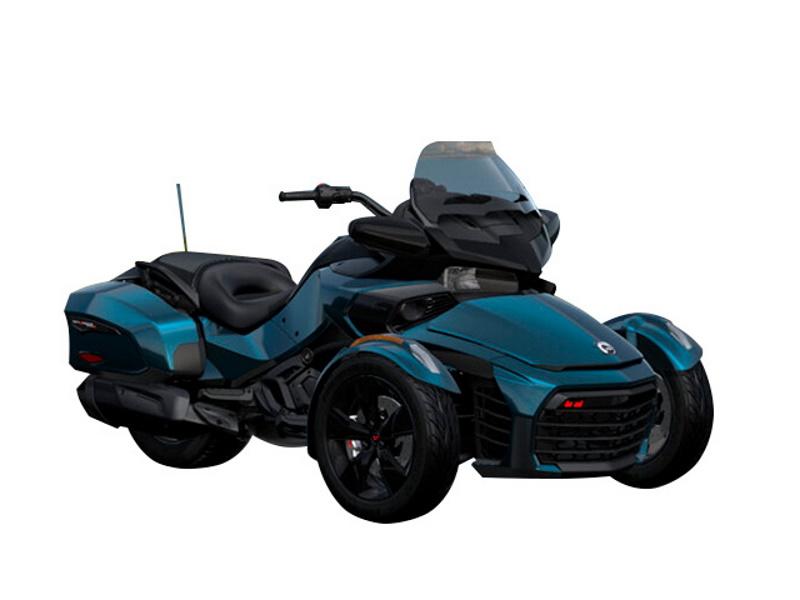 Can-Am Spyder RT 2023 (Blue) - Hybrid Electric Trike [Inventory Clearance Sale]