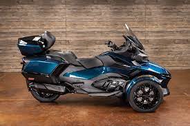 Can-Am Spyder RT 2023 (Blue) - Hybrid Electric Trike [Inventory Clearance Sale]
