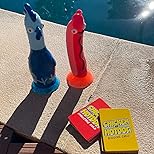 Pollo vs. Perrito Caliente – Divertidísimo juego de fiesta para familias, niños y adultos | Juego divertido para 2 a 10 jugadores | Incluye cartas extra y diversión trepidante para Navidad