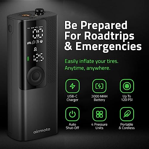 🚗💨 Airmoto Portable Tire Inflator