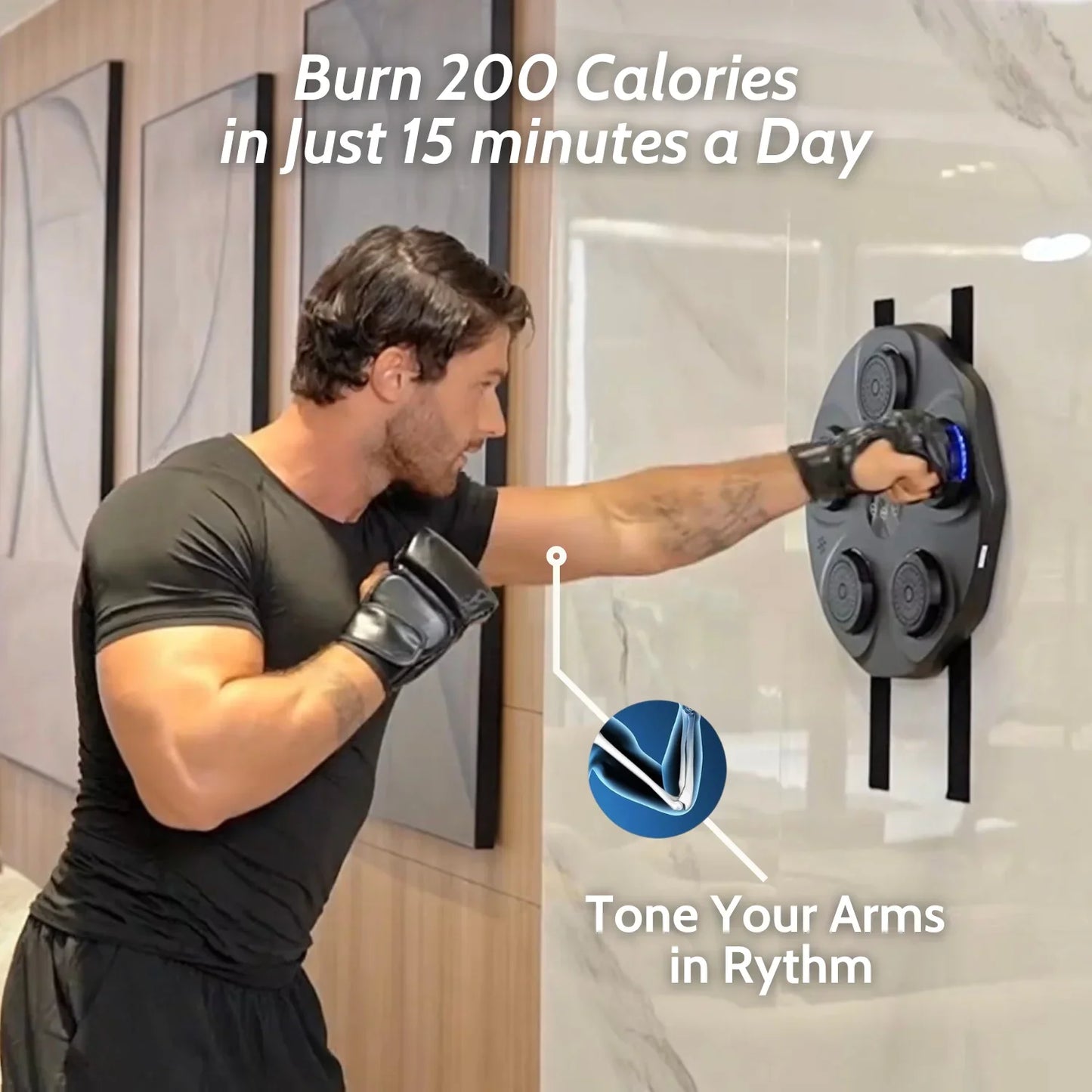 🥊 Music Boxing Machine + FREE Boxing Gloves 🎶