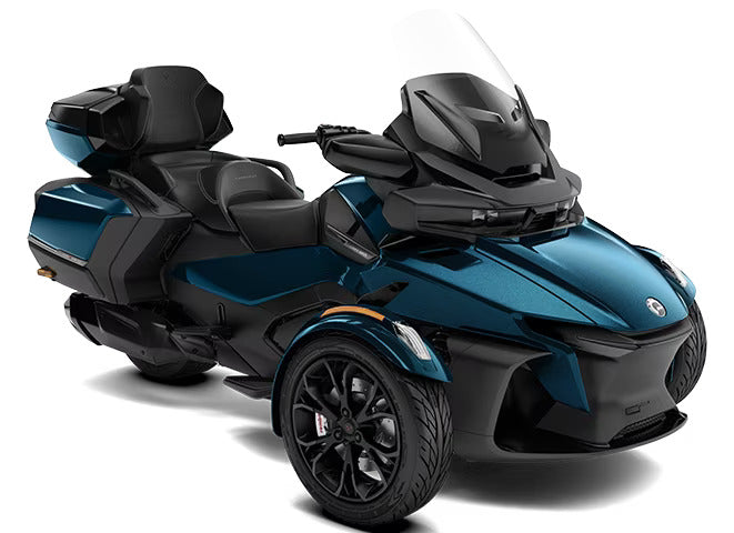 Can-Am Spyder RT 2023 (Blue) - Hybrid Electric Trike [Inventory Clearance Sale]
