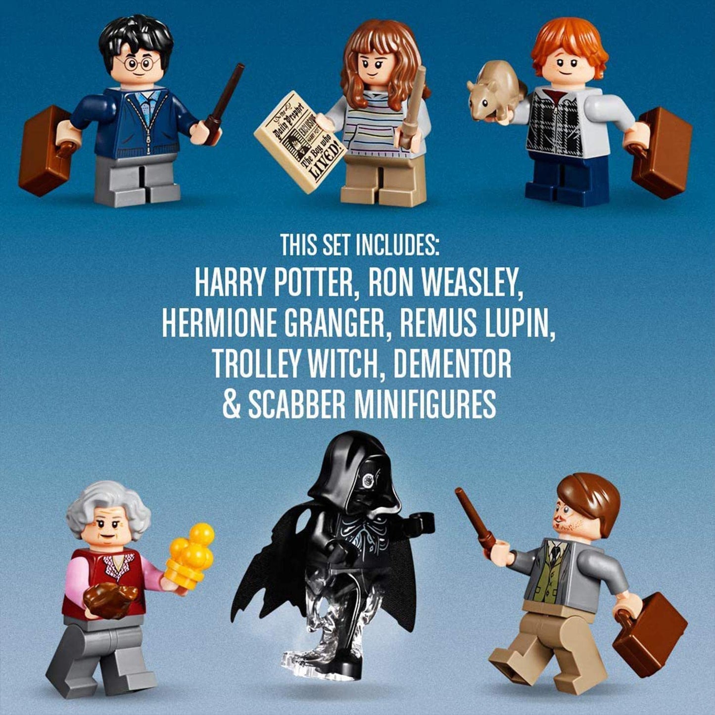 LEGO 75955 Harry Potter Hogwarts Express Buildable Train Toy with 5 Minifigures & Dementor Figure, Wizarding World Gifts