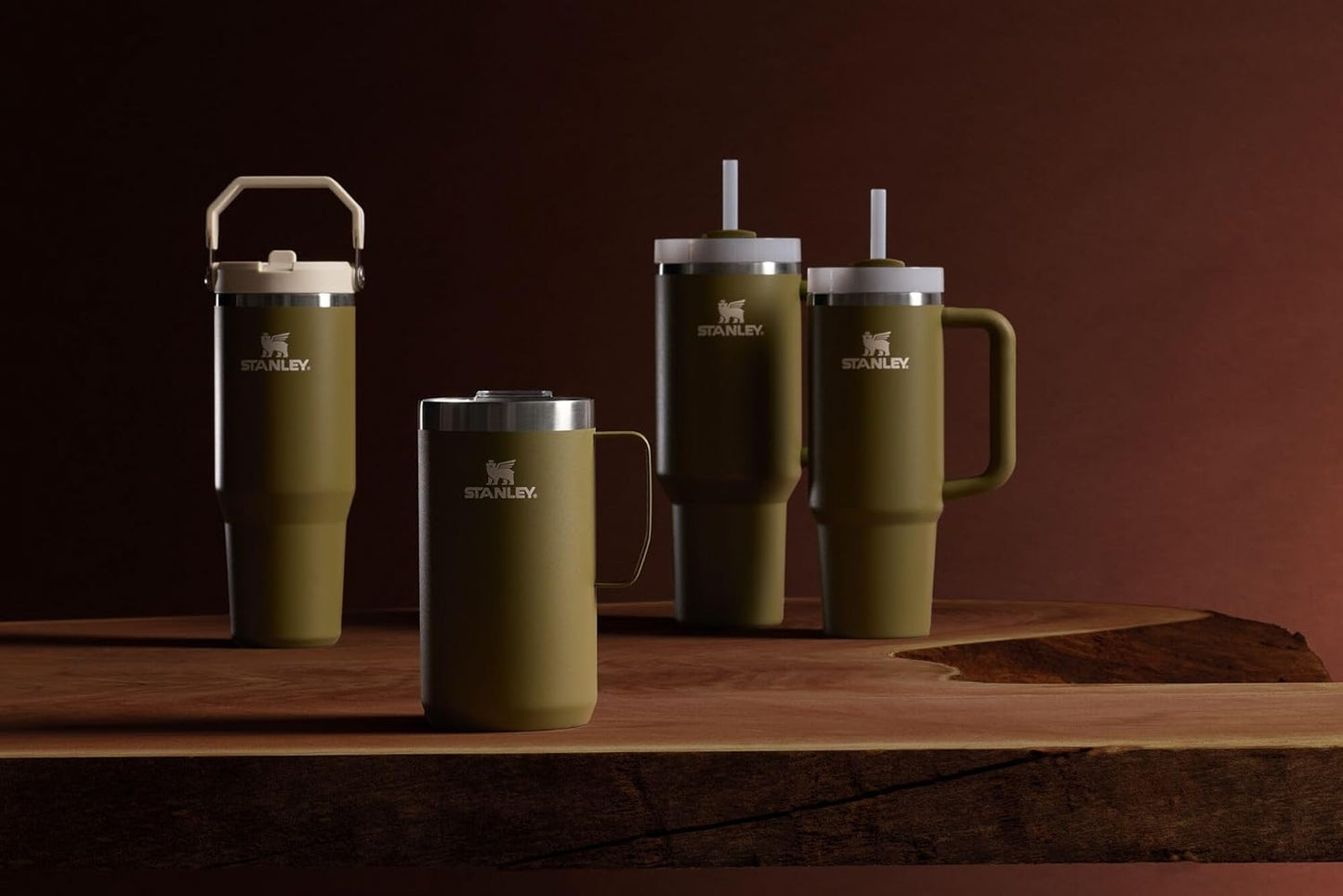 STANLEY Quencher H2.0 Tumbler with Handle and Straw 40 oz | Flowstate 3-Position Lid | Cup Holder Compatible for Travel | Insulated Stainless Steel Cup | BPA-Free