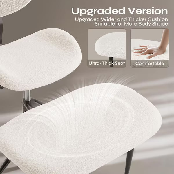 🪑✨ CloudSit™ Teddy Ergonomic Active Sitting Chair