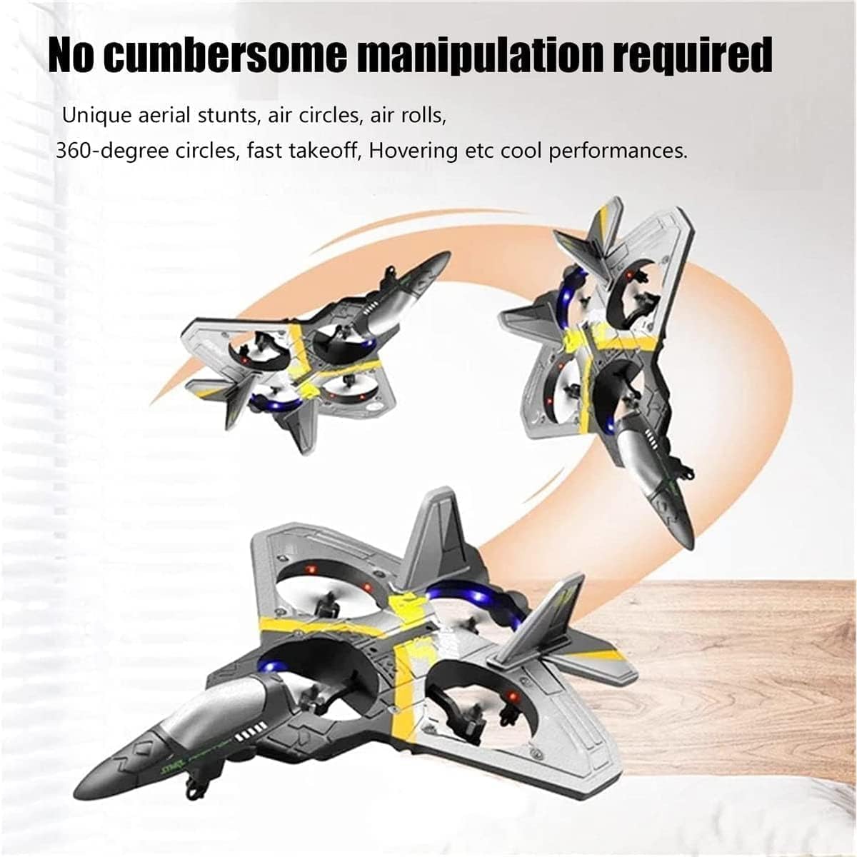 360° Stunt Fighter Jet RC Plane