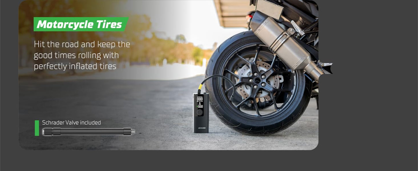 🚗💨 Airmoto Portable Tire Inflator