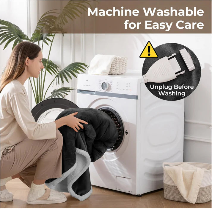 ☁️ The Comfort Cocoon™ Heated Wrap 🤎 (Gray)