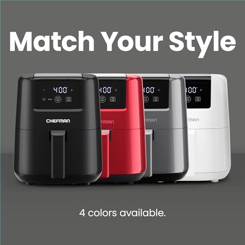 🔥🍟 Chefman CrispLite™ Mini Air Fryer (2-Qt)