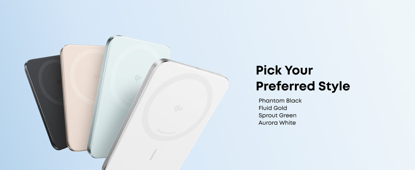 Anker Nano Power Bank, Ultra-Slim 5,000mAh Magnetic Wireless Charging Battery, Qi2 Certified 15W Max MagSafe-Compatible Portable Charger, Ergonomic Design, for iPhone Air/17/16 Series