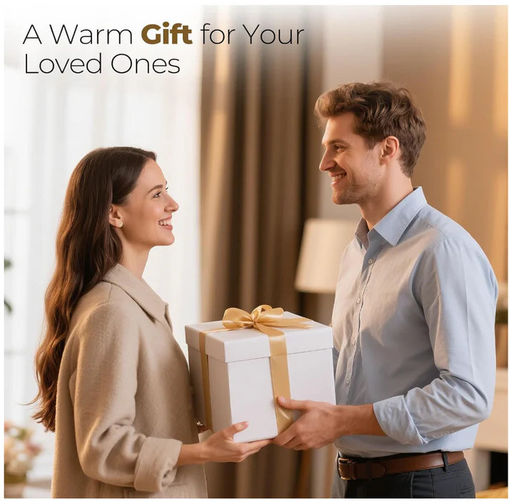 ☁️ The Comfort Cocoon™ Heated Wrap 🤎 (Gray)