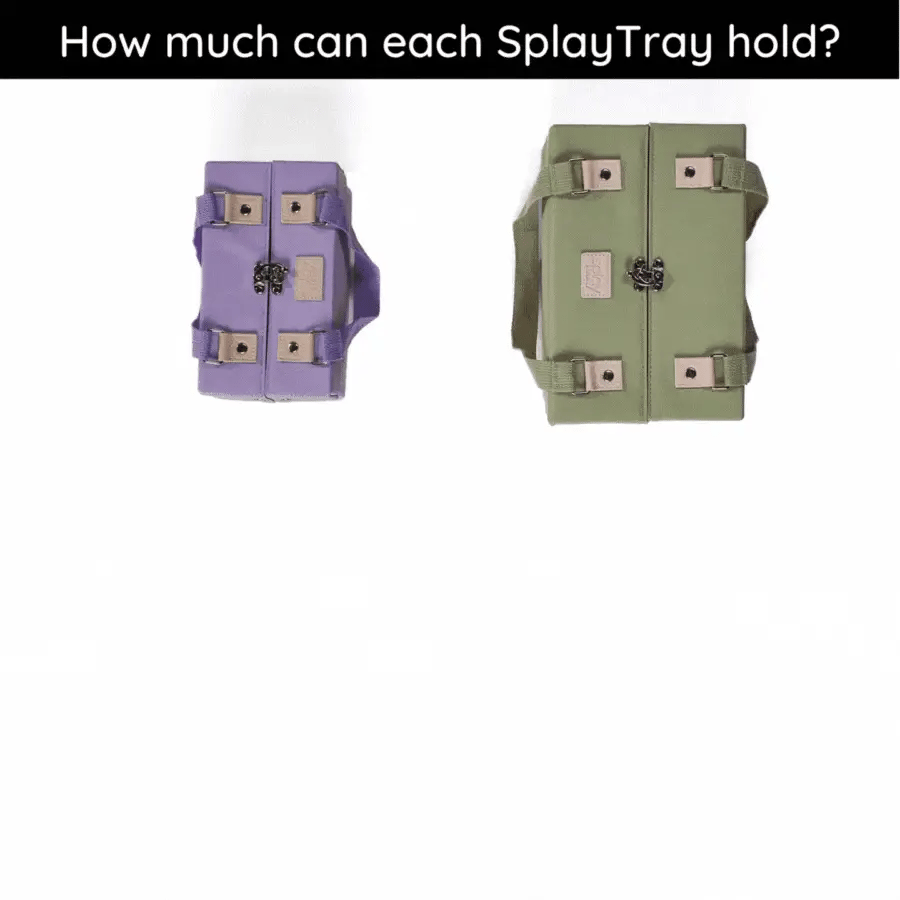 👜✨ SplayTray™ (Medium) – The Bag That Opens Into Your Life