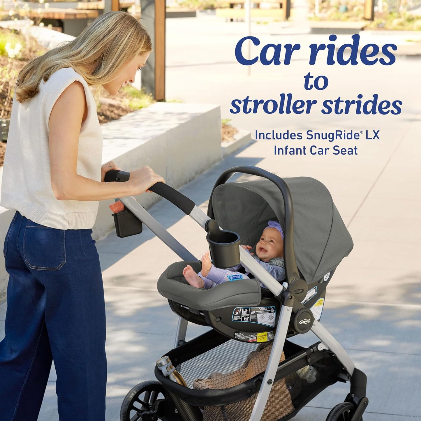 Graco 3 in 1 Modular Carseat Stroller Combo