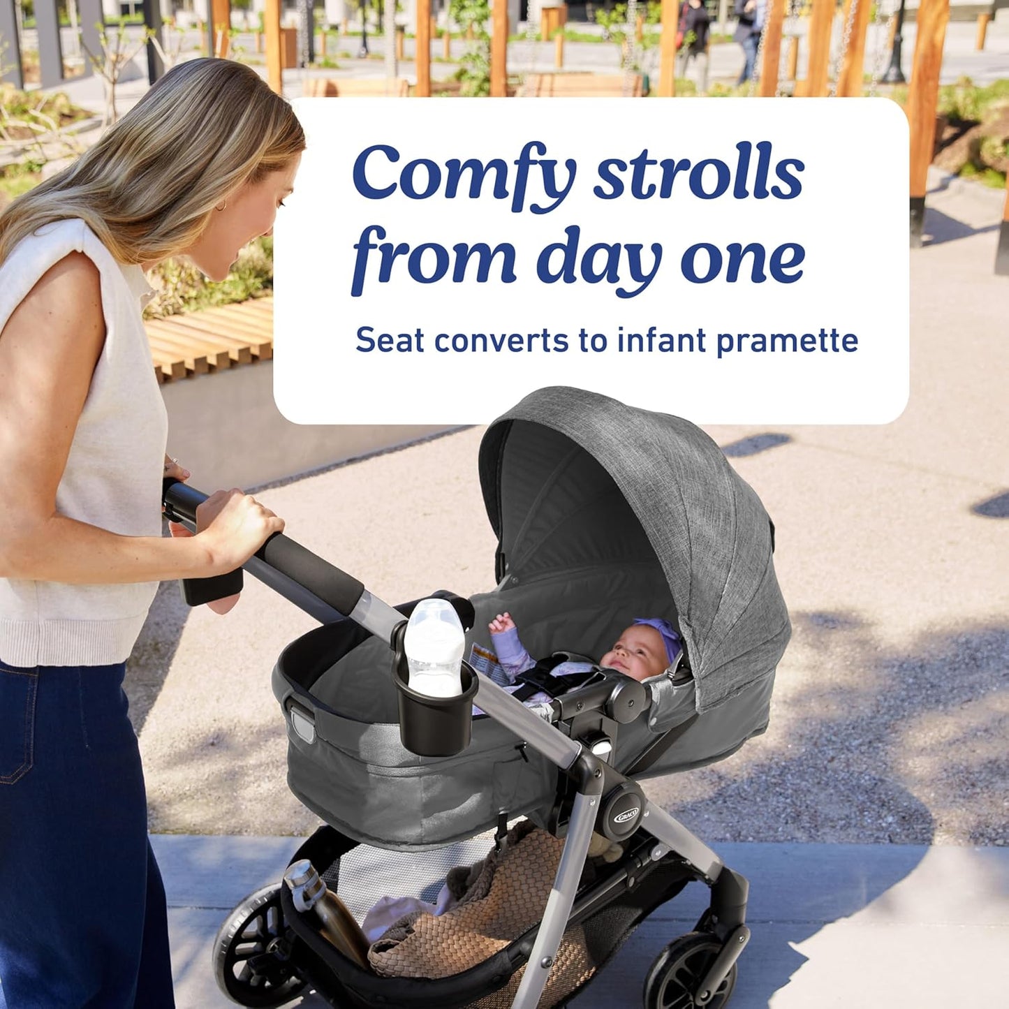 Graco 3 in 1 Modular Carseat Stroller Combo