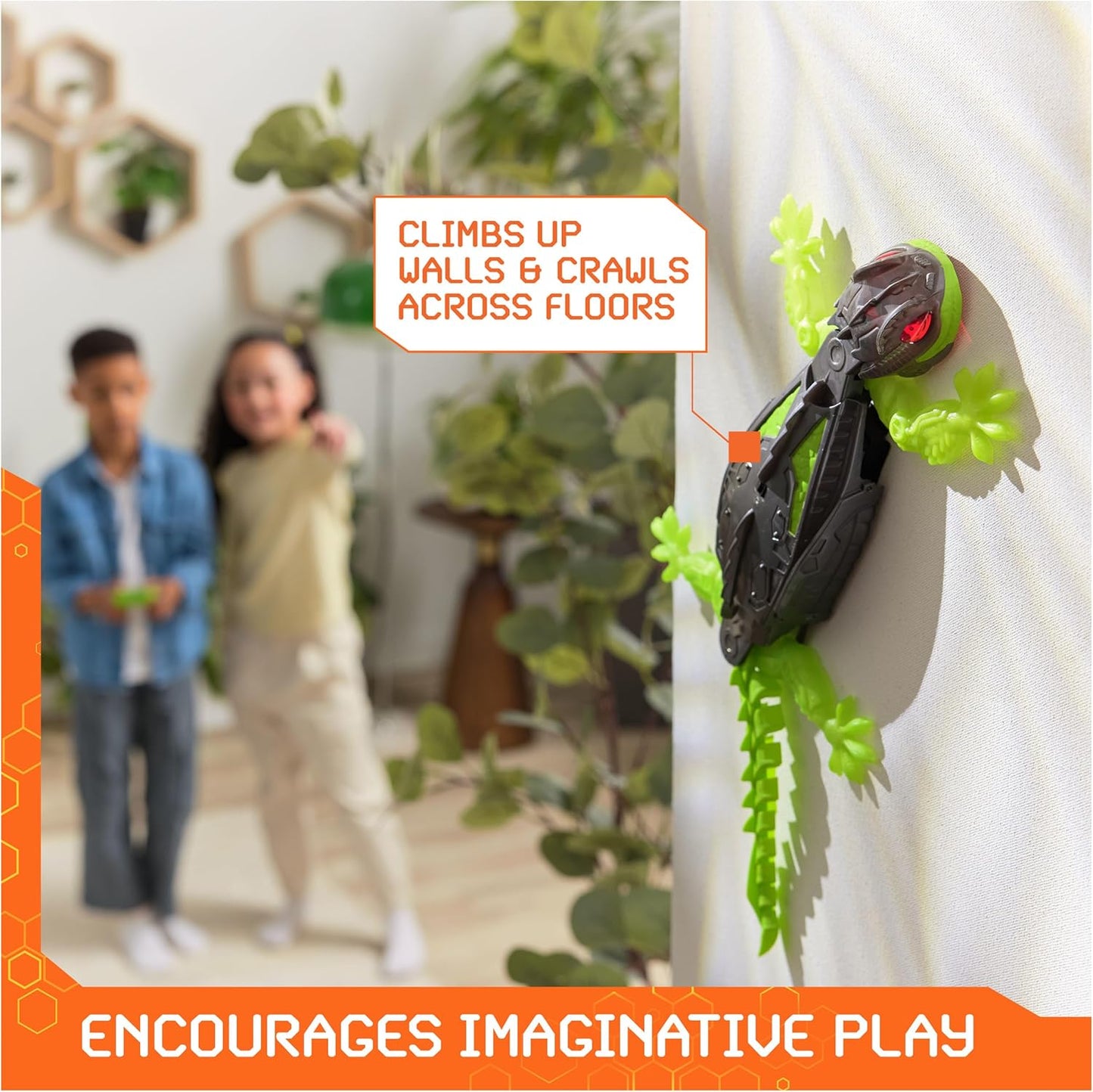 Wall-Crawling Remote Control Gecko Toy