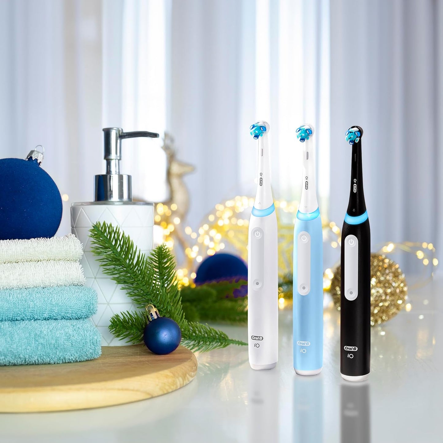 🦷✨ Oral-B iO Deep Clean — Smart Electric Toothbrush (Series 3, Black)