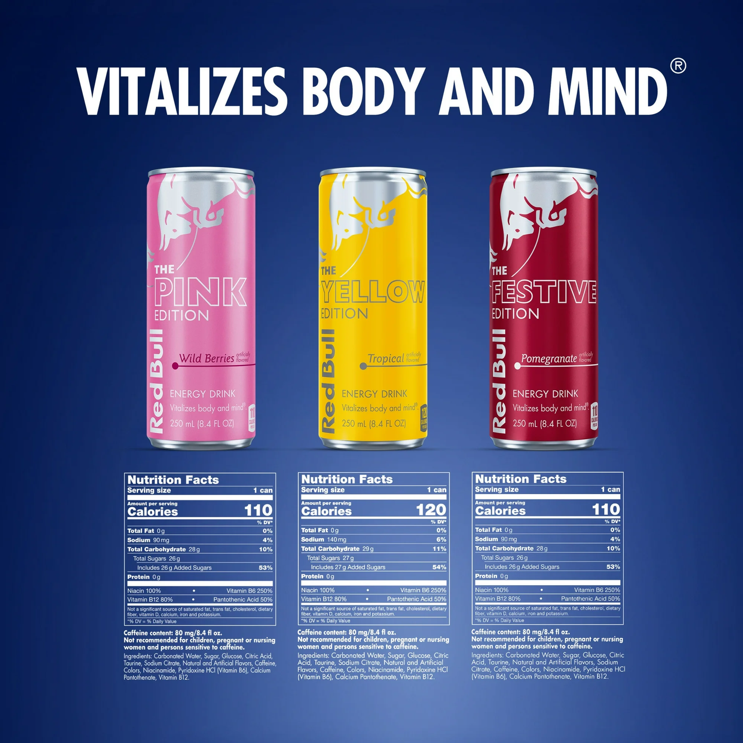 Red Bull Energy Drink Variety Advent Calendar Pack (24 Pack)