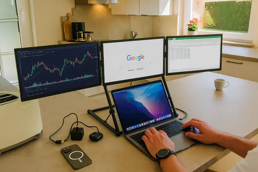 Triple Moniteur