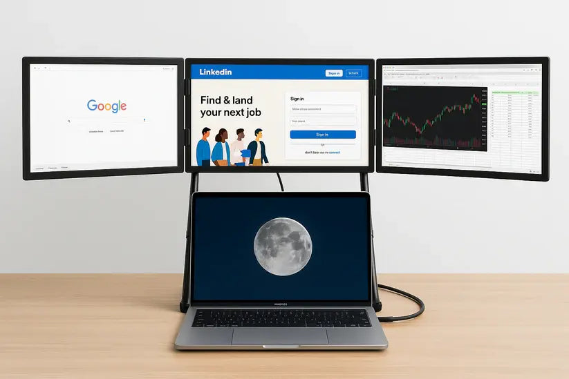 Triple Extended Monitor