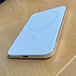 Anker Nano Power Bank, Ultra-Slim 5,000mAh Magnetic Wireless Charging Battery, Qi2 Certified 15W Max MagSafe-Compatible Portable Charger, Ergonomic Design, for iPhone Air/17/16 Series