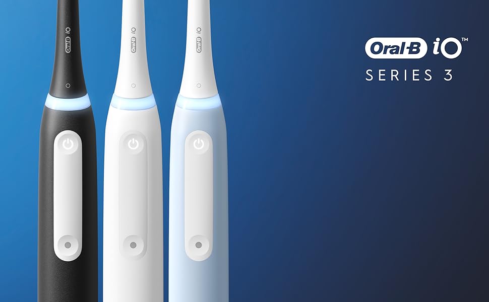 🦷✨ Oral-B iO Deep Clean — Smart Electric Toothbrush (Series 3, Black)