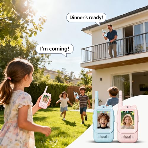 🎥📡 VideoTalk Kids Walkie-Talkie Duo (Set Of 2)