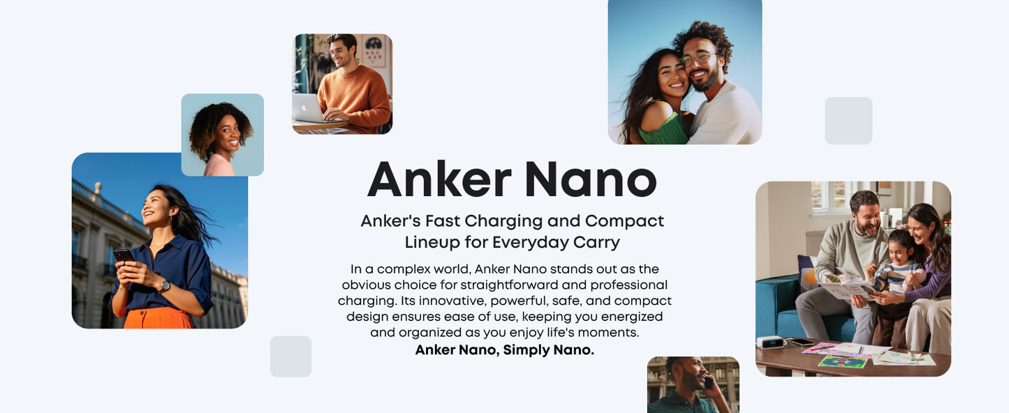 Anker Nano Power Bank, Ultra-Slim 5,000mAh Magnetic Wireless Charging Battery, Qi2 Certified 15W Max MagSafe-Compatible Portable Charger, Ergonomic Design, for iPhone Air/17/16 Series
