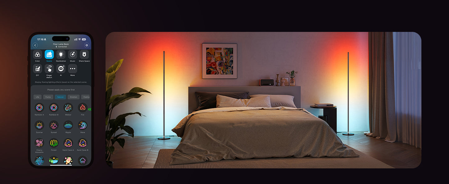 🌈 Govee GlowBar™ RGBIC Smart Floor Lamp 🌈