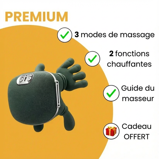 Mini-Masseur Chauffant de Soulagement Profond