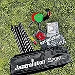 🏓🎾🪶 Jazzminton-Sport™ – The Original Paddle Game with a Net