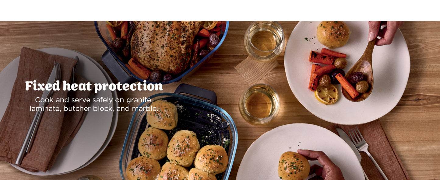 Ninja Crispi Pro 6-in-1 Glass Air Fryer | 450°F, Nontoxic, 6qt & 2.5qt Containers & Lids | Microwave, Freezer, Dishwasher Safe | Max Crisp, Air Fry, Bake, Roast, Recrisp, Dehydrate |Cyberspace AS101CY