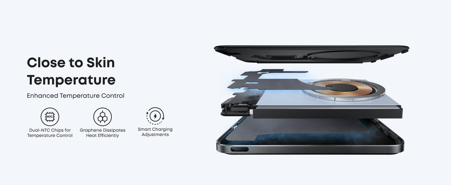 Anker Nano Power Bank, Ultra-Slim 5,000mAh Magnetic Wireless Charging Battery, Qi2 Certified 15W Max MagSafe-Compatible Portable Charger, Ergonomic Design, for iPhone Air/17/16 Series