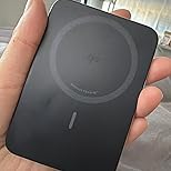 Anker Nano Power Bank, Ultra-Slim 5,000mAh Magnetic Wireless Charging Battery, Qi2 Certified 15W Max MagSafe-Compatible Portable Charger, Ergonomic Design, for iPhone Air/17/16 Series