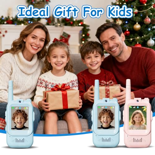 🎥📡 VideoTalk Kids Walkie-Talkie Duo (Set Of 2)