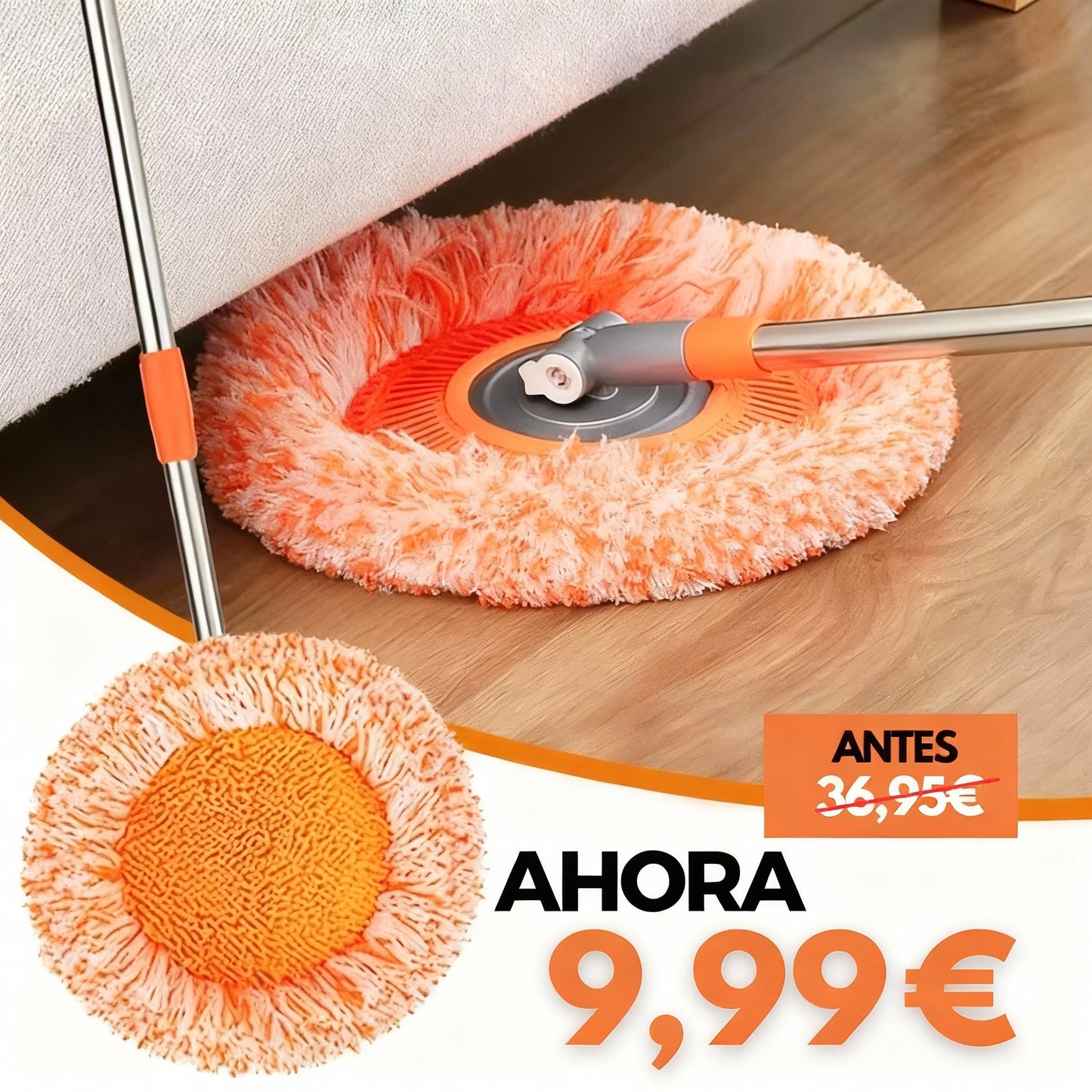 Mopa de máxima limpieza y absorción