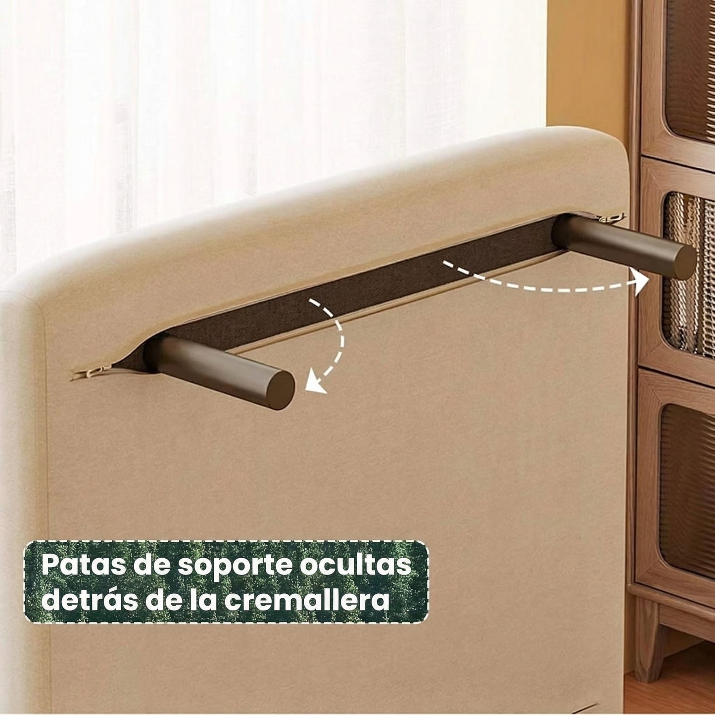 Convertible 3-In-1 Sleeper Chair