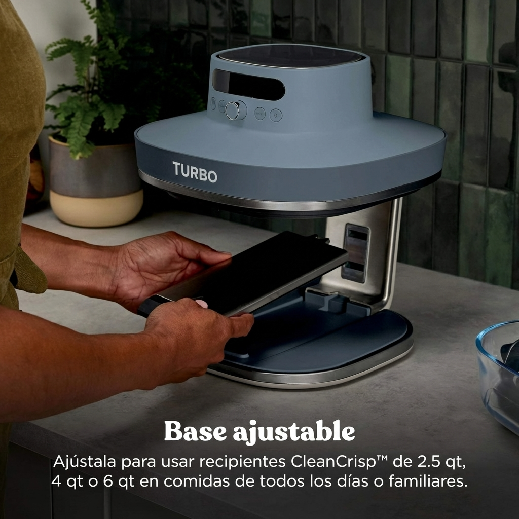 Freidora de Aire de Vidrio Turbo Pro