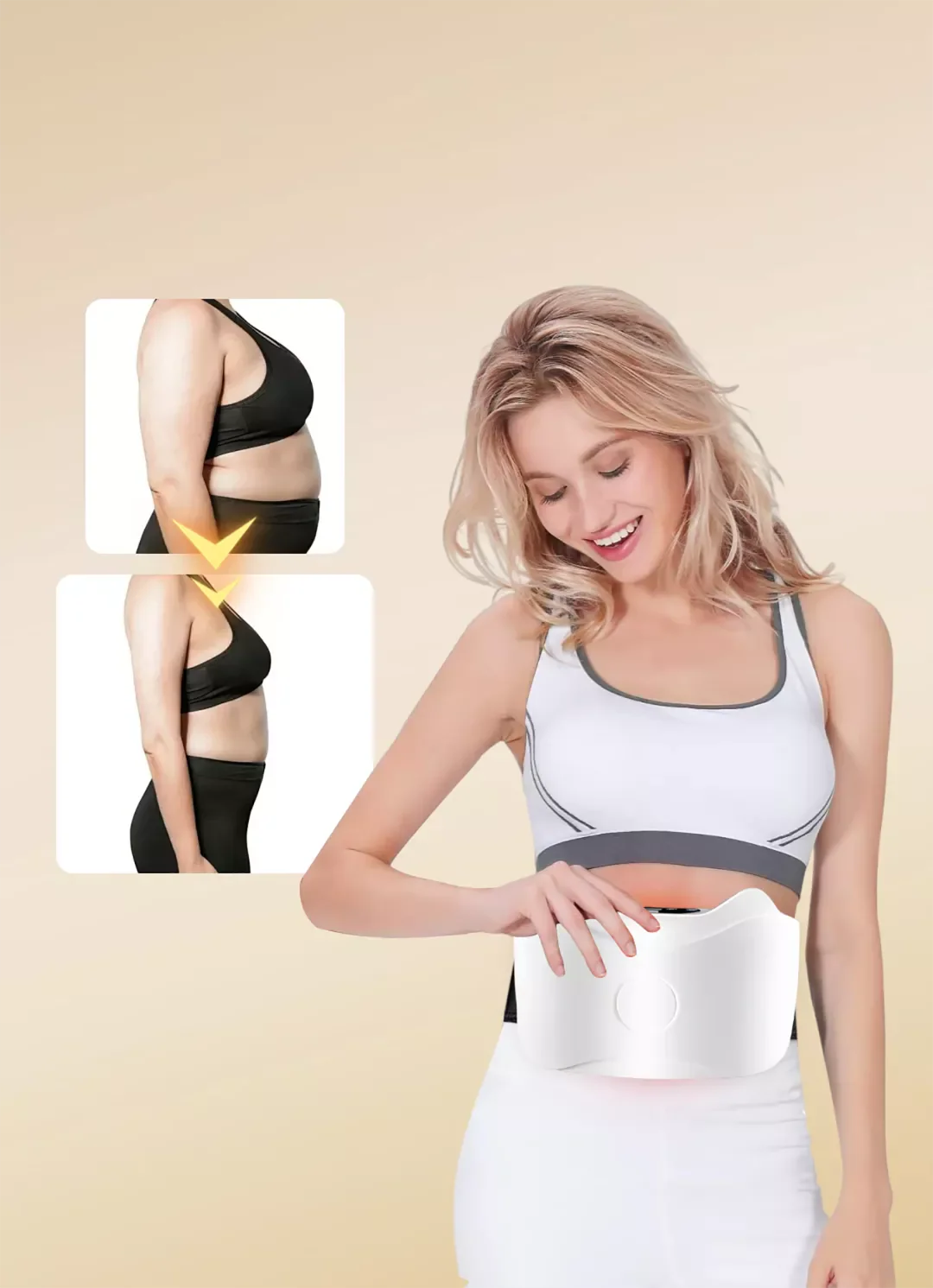 Ceinture de massage abdominal intelligente